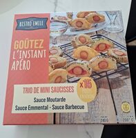 Trio de mini saucisses x 15