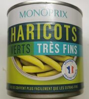 Haricots verts très fins