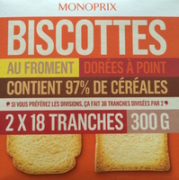 Biscottes au froment