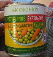 Petits Pois Extra-Fins & Jeunes Carottes à l'étuvée
