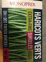 Haricots verts extra-fins, surgelés