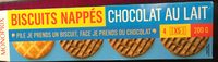 Biscuits nappés chocolat au lait