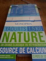 Yaourt nature