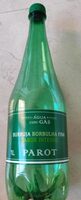 Agua mineral con gas grande