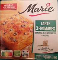 Tarte 3 fromages