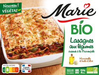 Lasagnes Légumes BIO