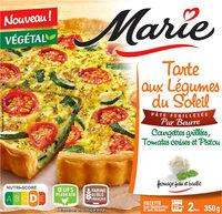 Tarte aux Légumes du soleil