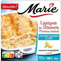 Lasagnes au Saumon Poireaux cuisinés