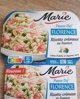 Risotto crémeux au saumon