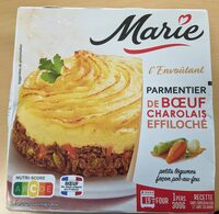 Parmentier de bœuf charolais effiloché