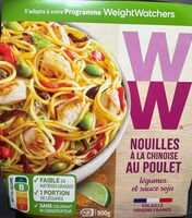 Nouilles à la chinoise au poulet
