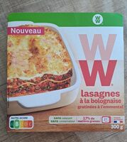 Lasagnes à la Bolognaise gratinées à l'emmentale