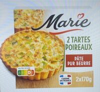 Tartes aux poireaux