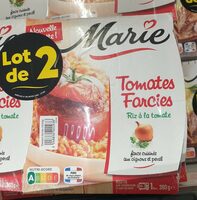 Tomates farcies riz à la tomate