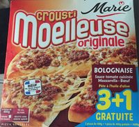 Pizza bolognaise Crousti Moelleuse Originale