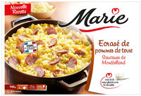 Ecrase de Pomme de terre, Saucisse de Montbeliard