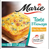 Tarte 3 Fromages 190g