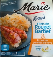 Filet de Rouget Barbet & Ecrasé de pommes de terre