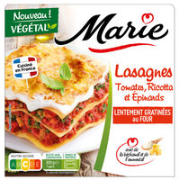 Lasagnes Tomates, Ricotta et Epinards