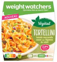 Tortellini tomate Mozzarella, sauce aux légumes du soleil