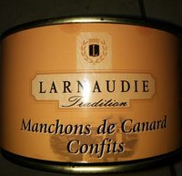 Manchons de canard confits