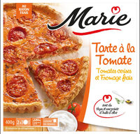 Tarte a la tomate, Tomates cerises et Fromage Frais