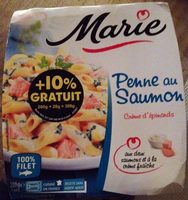 Penne au saumon crème d'épinards
