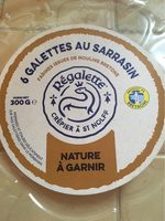 Galettes Sarrasin x6 REGALETTE