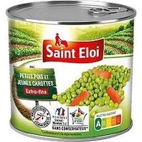 Petits pois extra fins carottes - 1/2 265g
