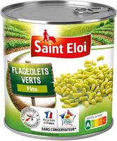 Flageolets verts fins - 4/4 530g
