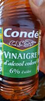 Vinaigre d'alcool colore