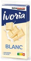Tablette familiale Chocolat blanc - 2x100g