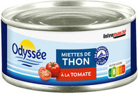 Miettes de thon à la tomate 160g 104g (1/5)