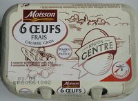 Oeufs frais, calibre gros