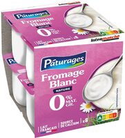 Fromage Blanc nature 0% Paturages