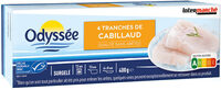Cabillaud nature odyssée msc 400g