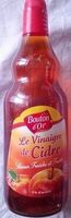 Le vinaigre de Cidre
