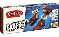 Gaufrettes Fourrées Cacao Maigre, Enrobées de Chocolat 150G ( CAOFRET')