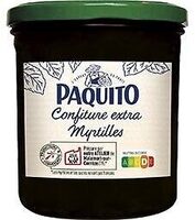 CONFITURE EXTRA de myrtilles 50% fruits