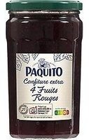 CONFITURE EXTRA 4 fruits rouges 50% fruits