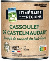 Cassoulet au confit de canard du sud-ouest 2 parts 840g