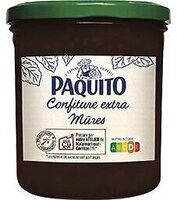 CONFITURE EXTRA de mûres 50% fruits