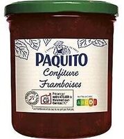 CONFITURE de framboises 50% fruits