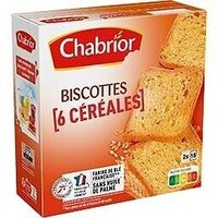Biscottes aux 6 céréales x36