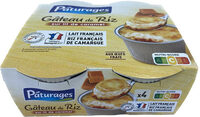 Gateau de riz sur lit de caramel 4x100g