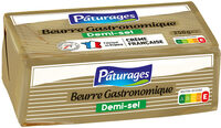 Beurre gastro 1/2 sel pq 250g