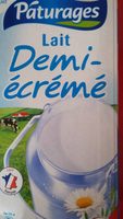 Lait demi-écrémé stérilisé UHT