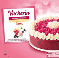 Vacherin fruits rouges - vanille (S/G) - 1200mL