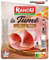 Jambon sup ac fume 4t 160g