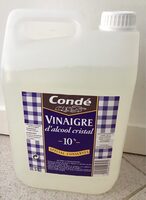 Vinaigre d'alcool cristal 10 %